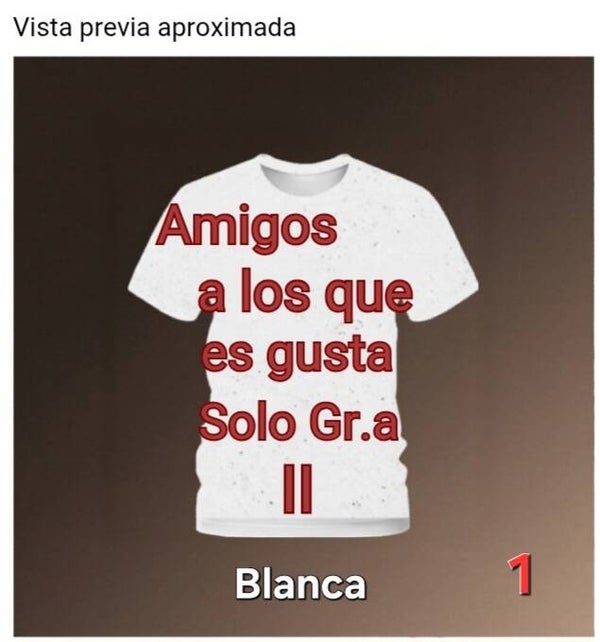 Camisetas