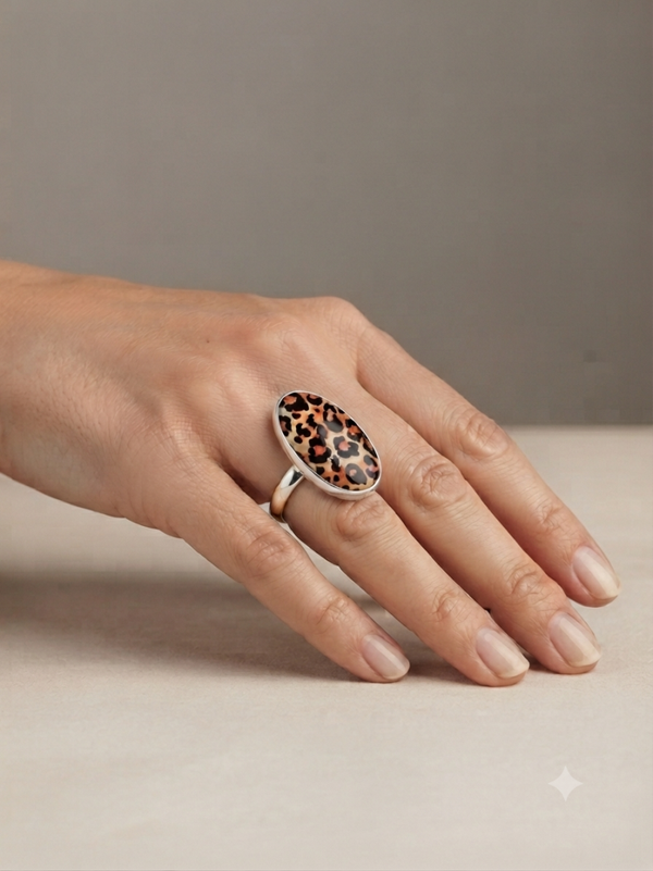 Bague léopard