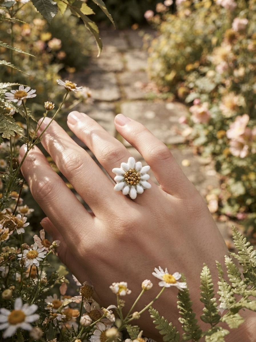 Bague marguerite