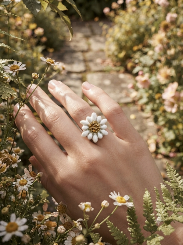 Bague marguerite