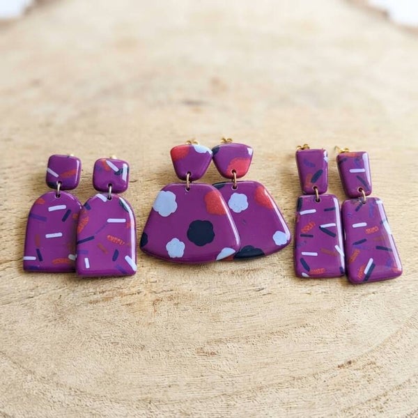 Collection violette graphique