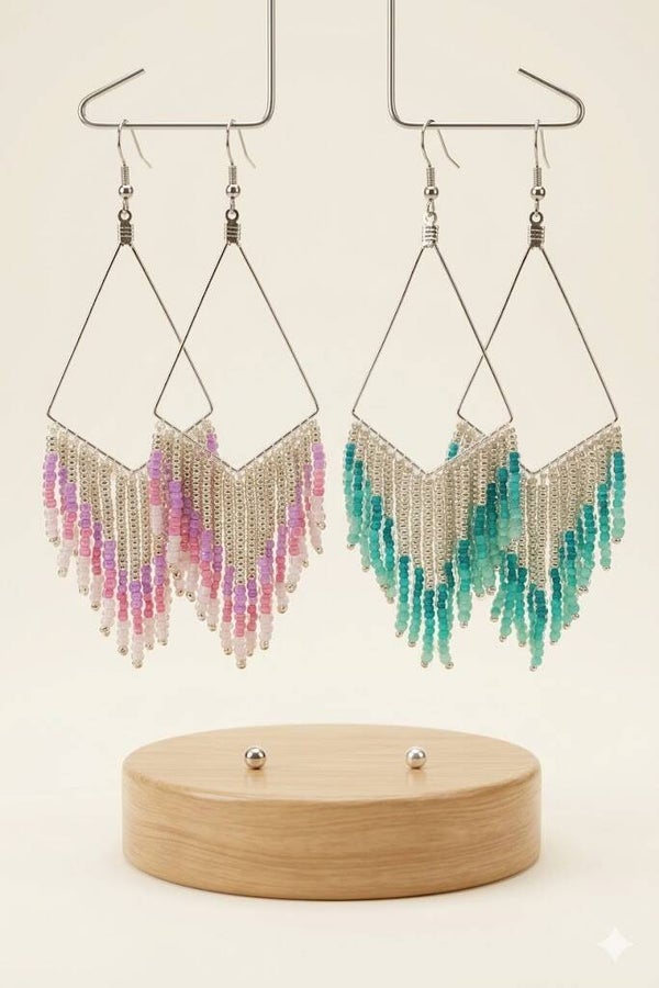 Boucles d'Oreilles Franges