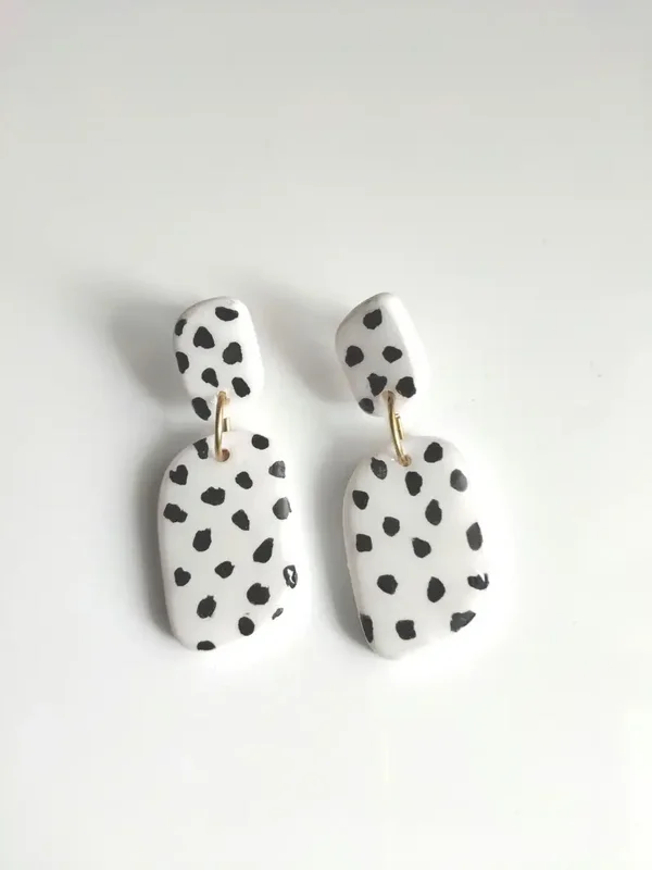 Boucles d’Oreilles Dalmatien