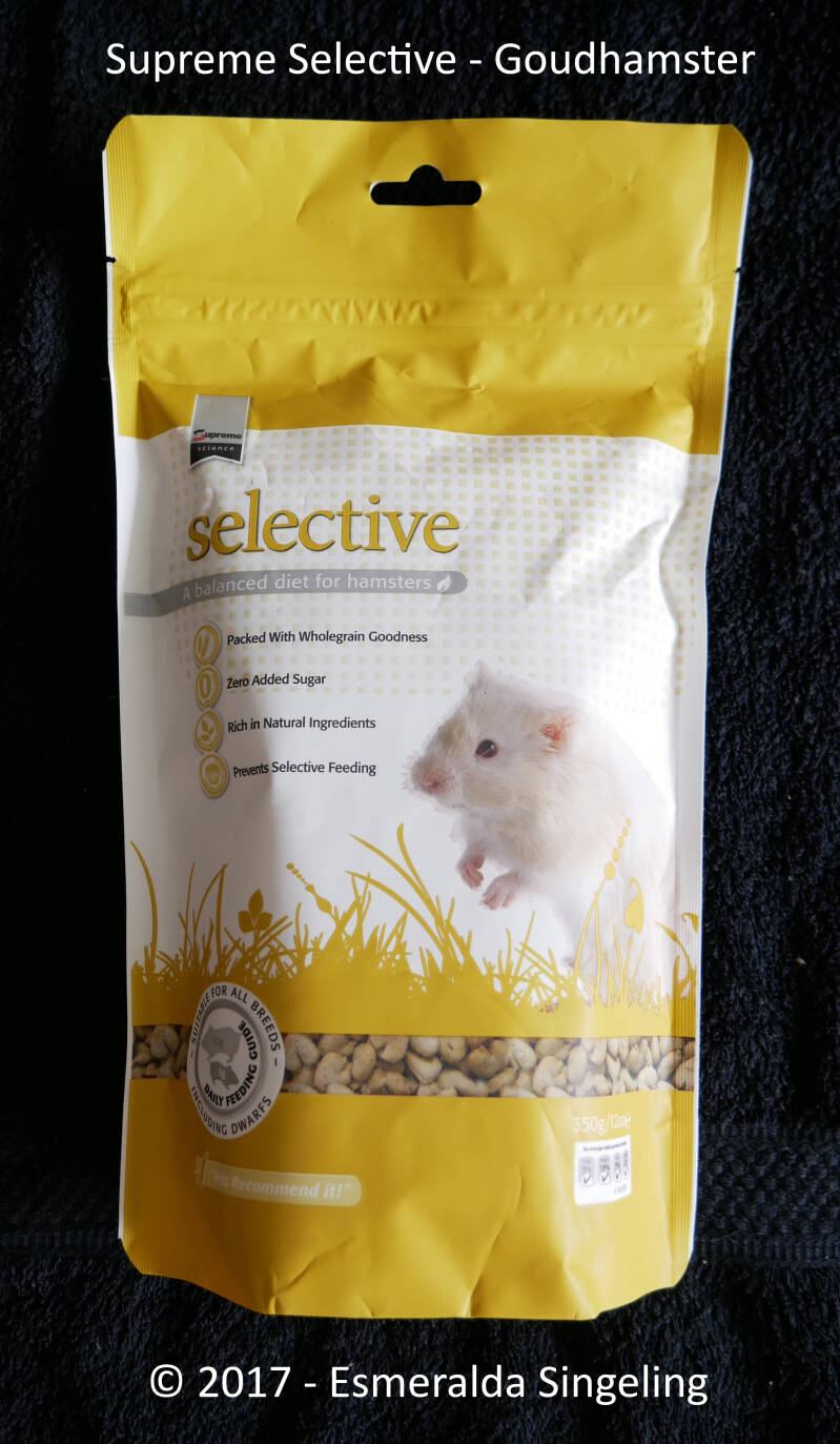 Voer voor een Syrische hamster