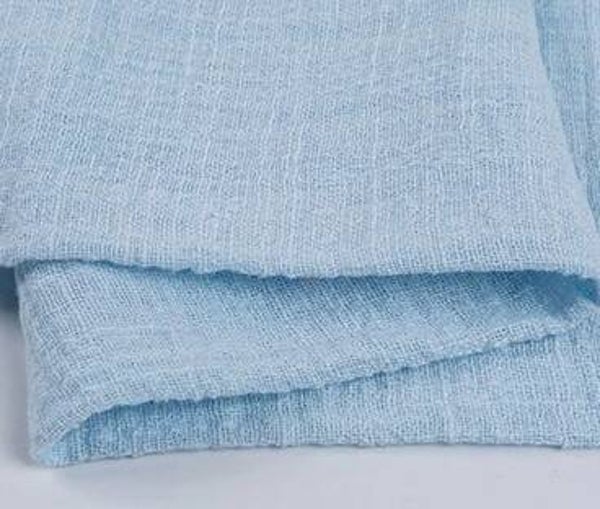 Servet lichtblauw