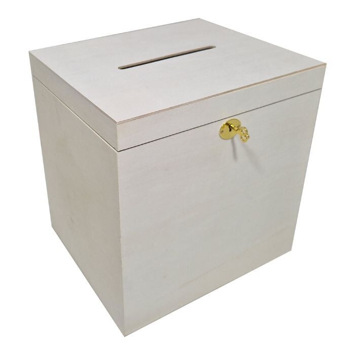 Enveloppendoos hout groot