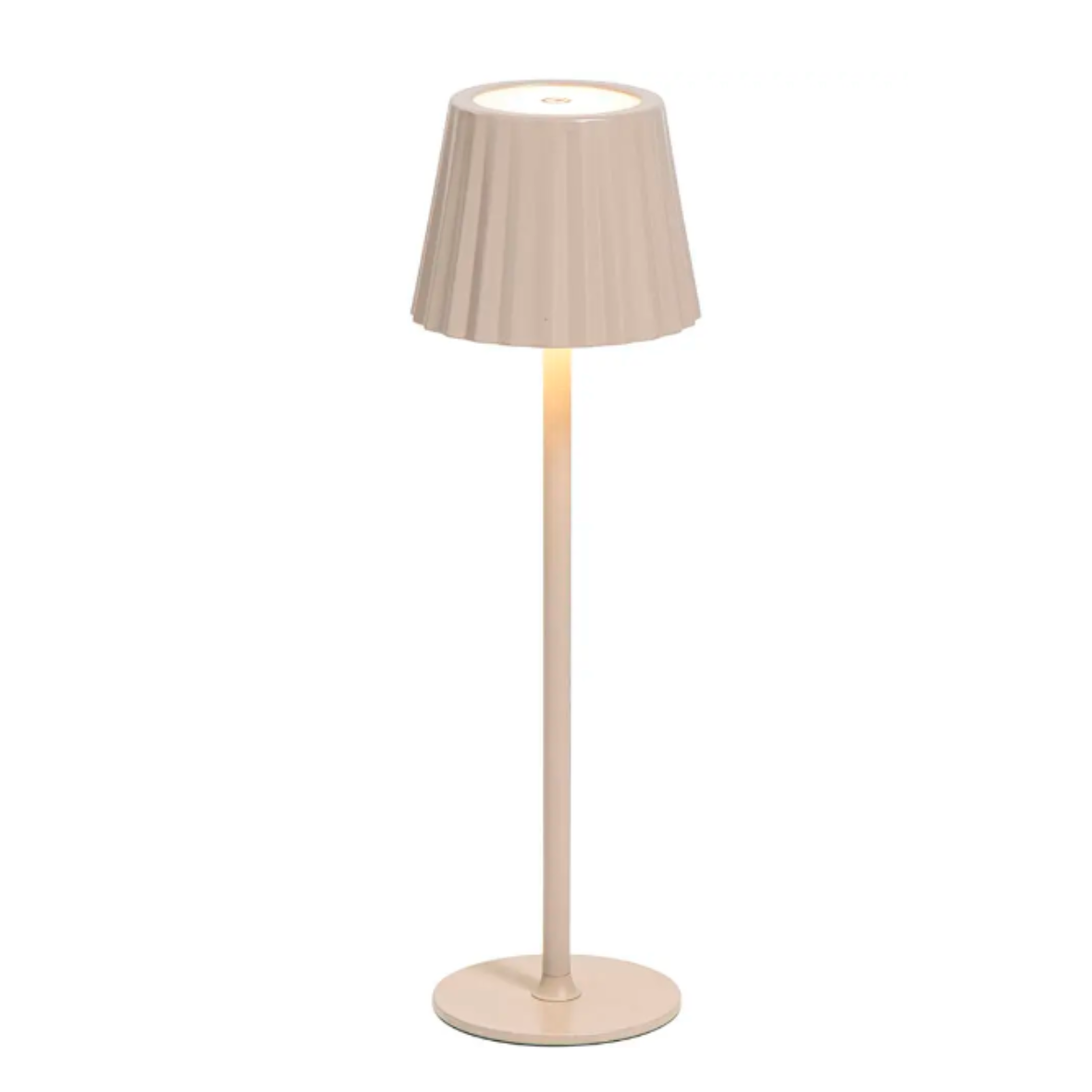 Beige tafellampje