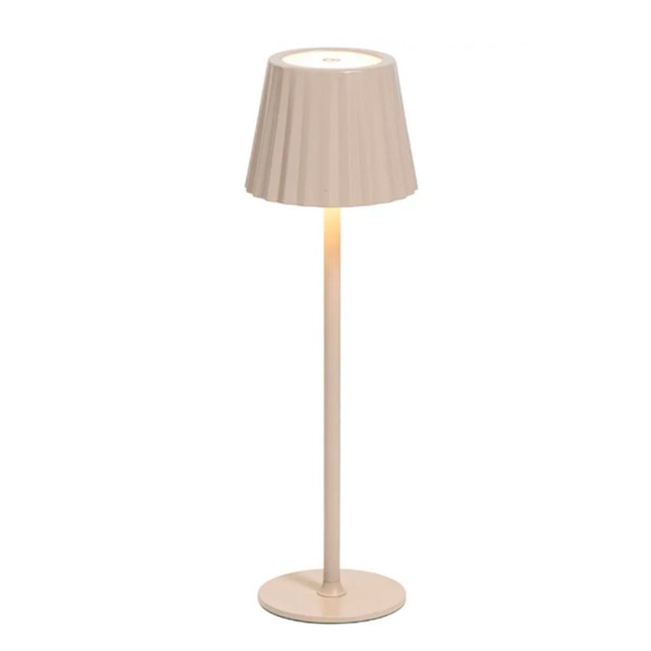 Beige tafellampje