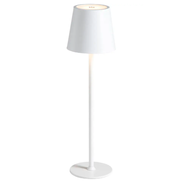 Wit tafellampje