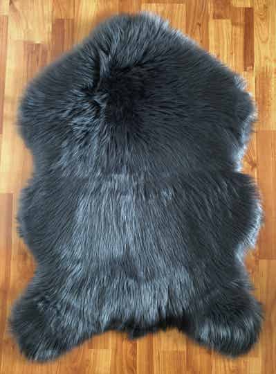 Schapenvacht donkergrijs