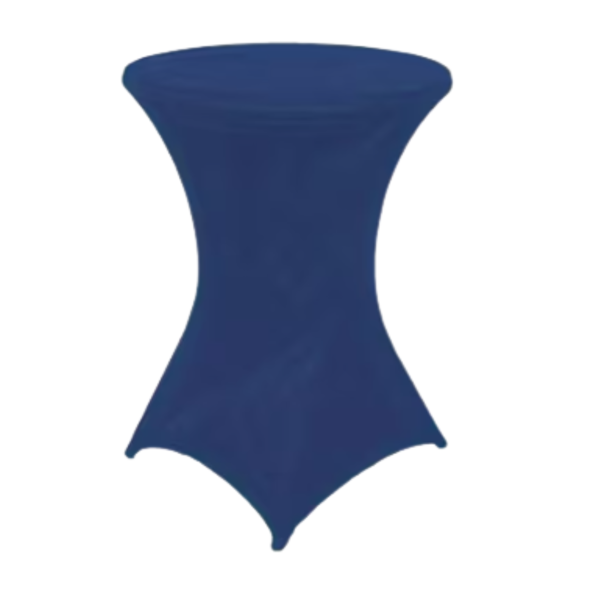Stretchrok statafel donkerblauw