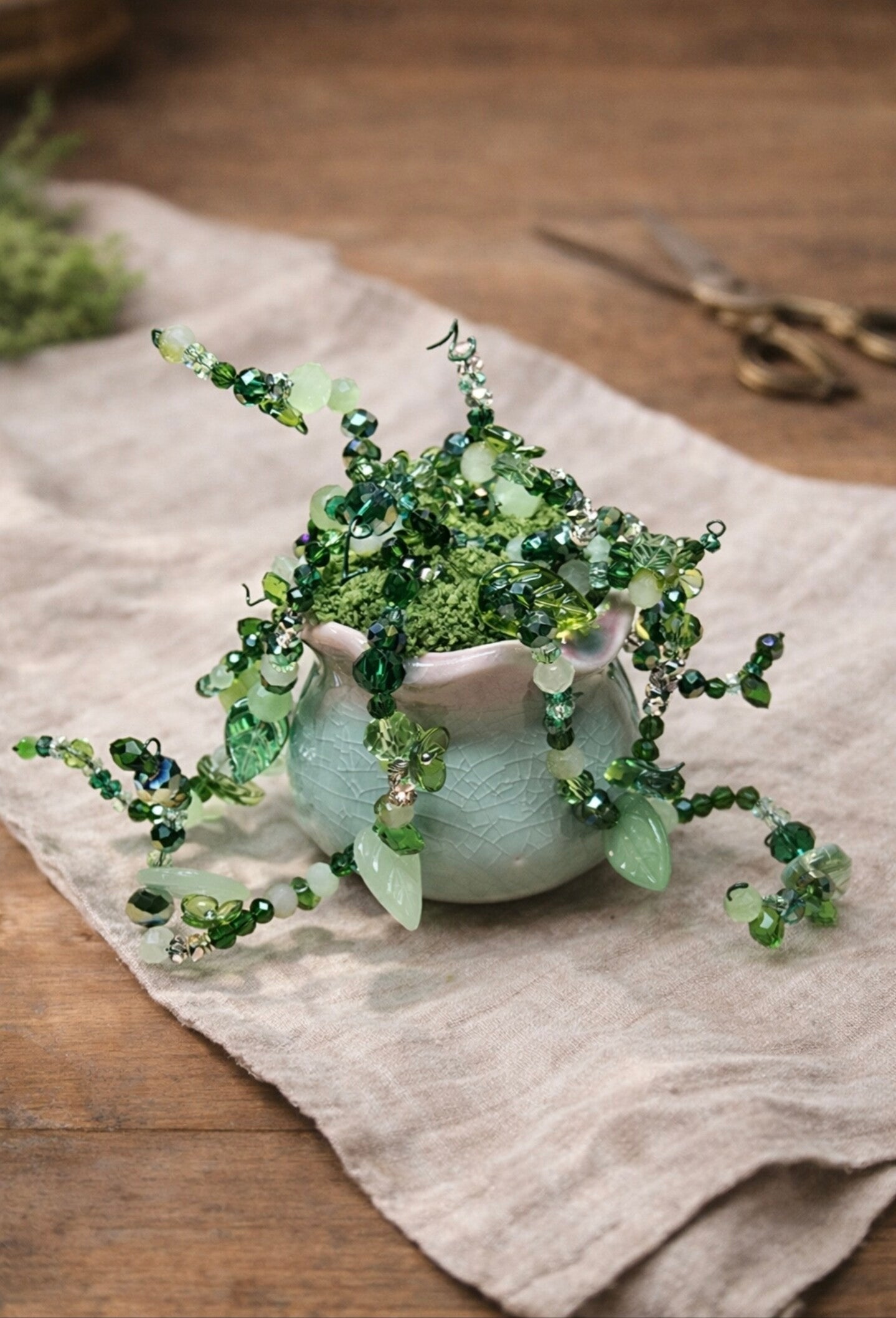 Beaded plant