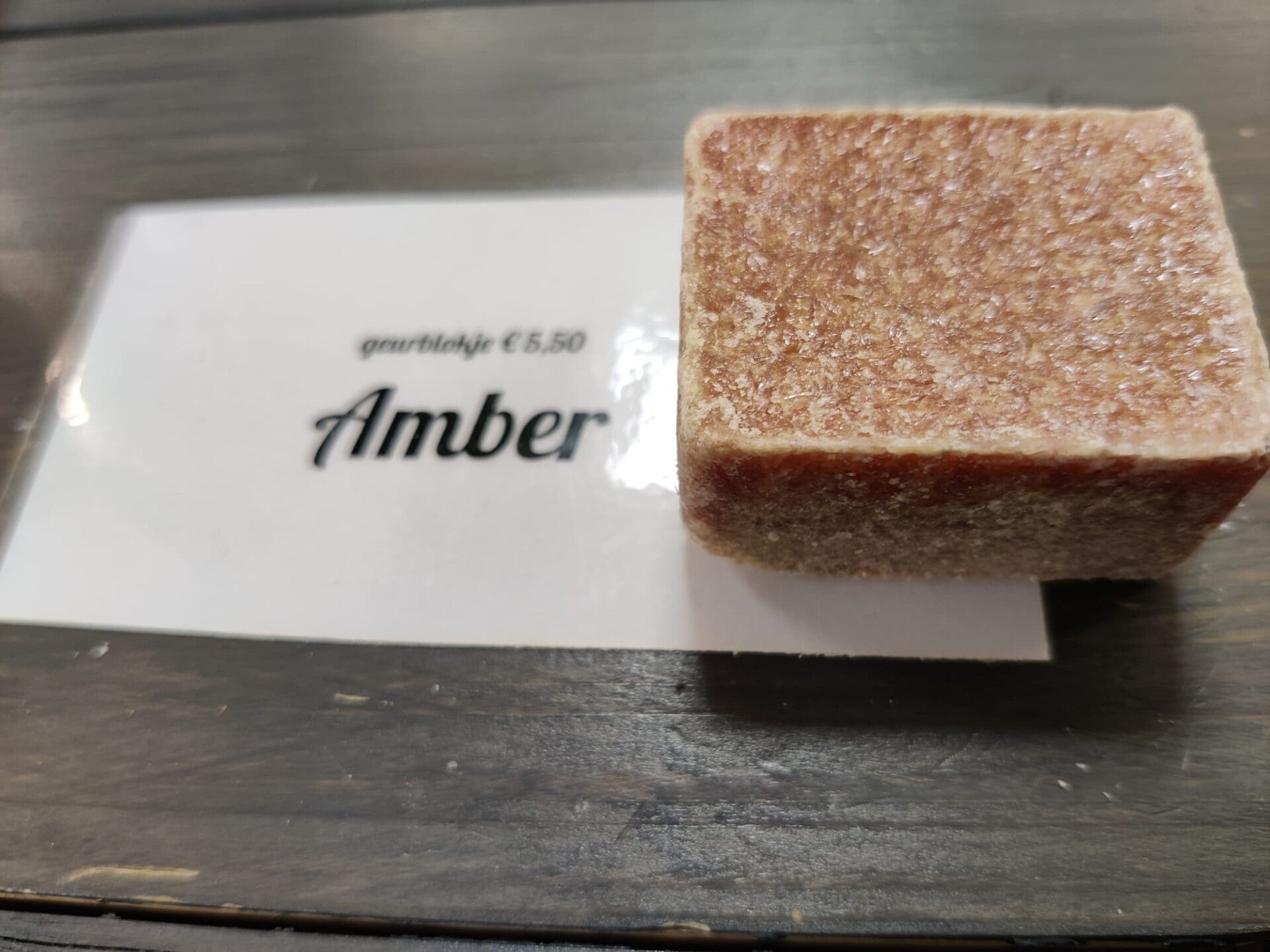 Geurblokje Amber