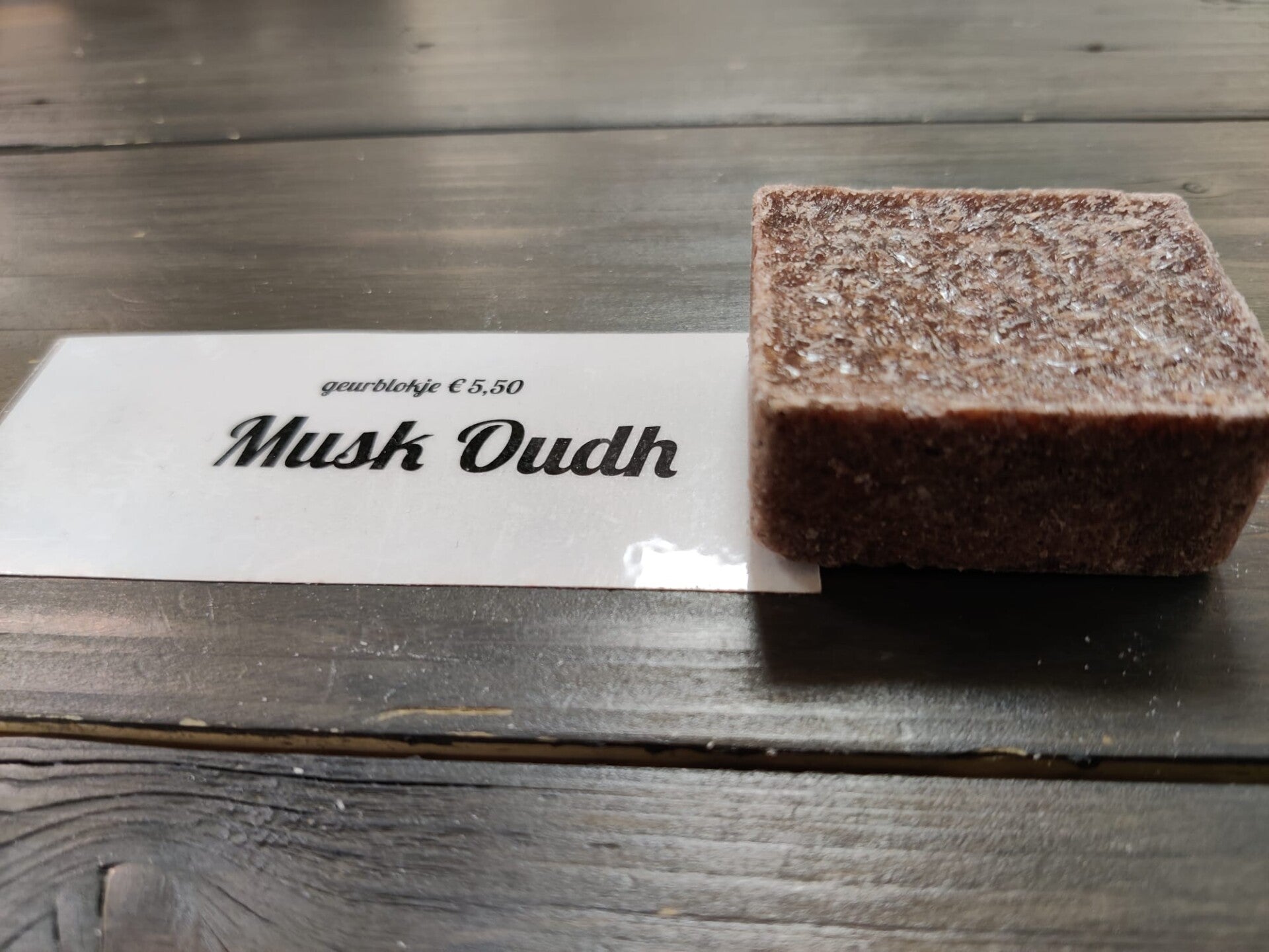 Geurblokje Mush Oudh