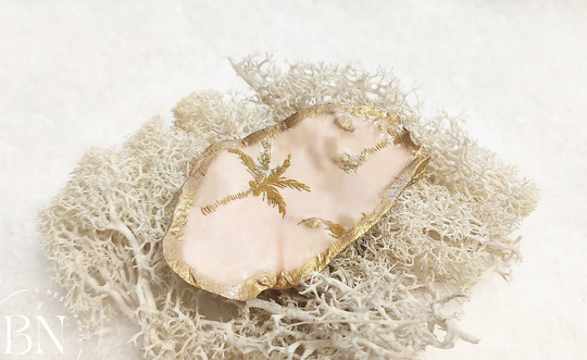Oesterschelp: GOLD klein 3.
