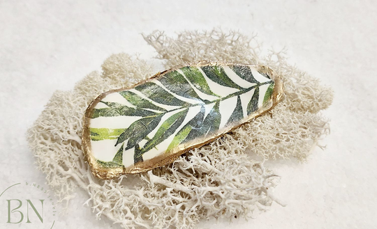 Oesterschelp: GOLD klein 6.