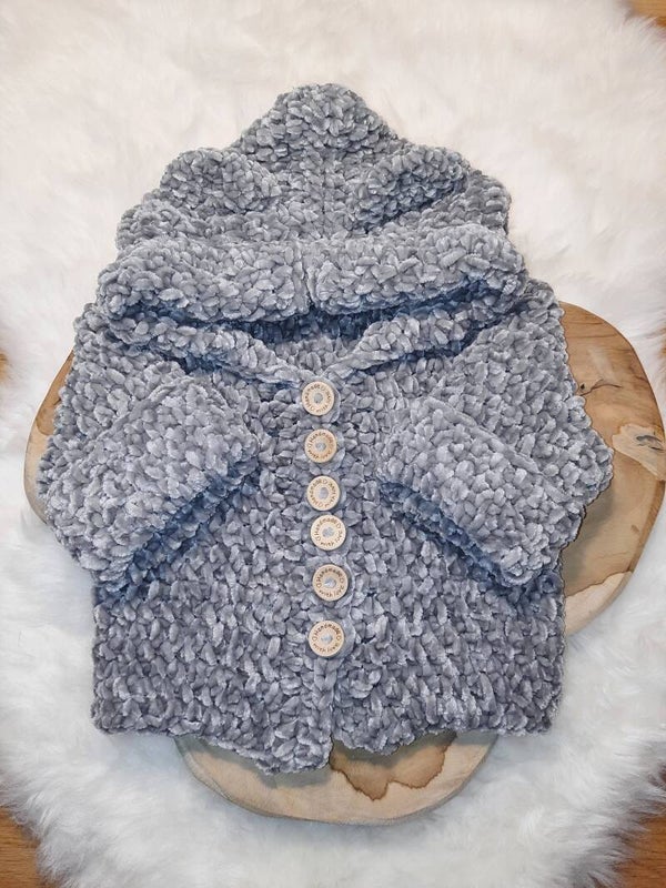 winterjasje licht  grijs