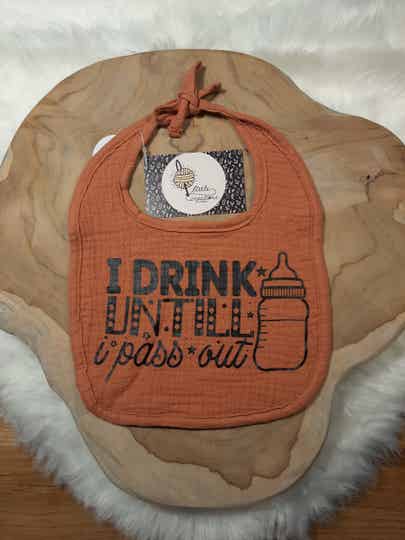 Slabber i drink untill i pass out