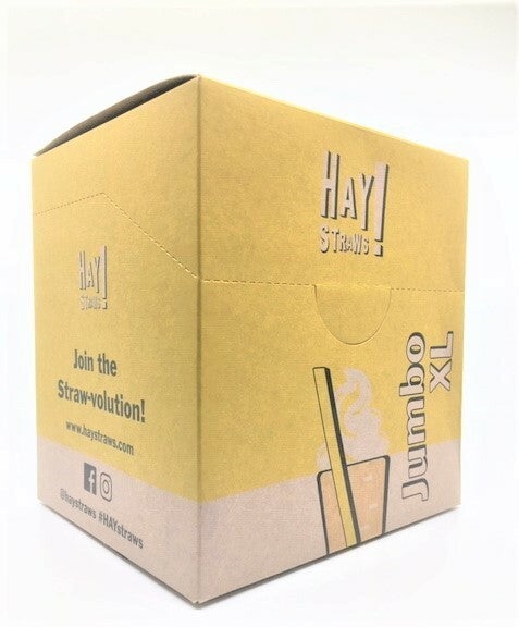 Pailles Jumbo Haystraws XL 250 Roseau