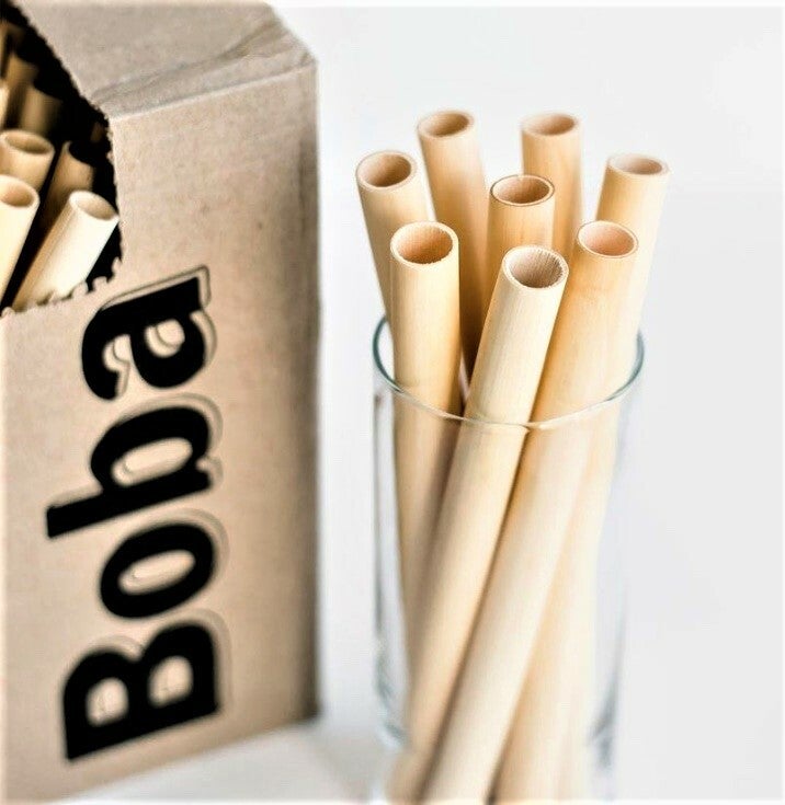 Pailles Boba Haystraws 500 Roseau