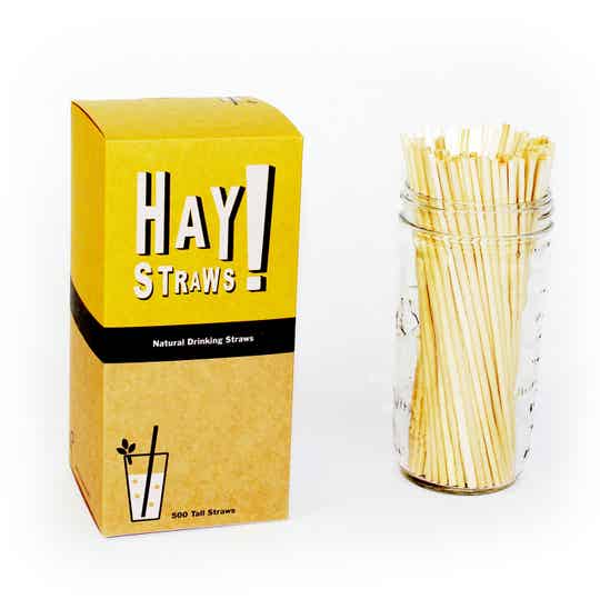 Longdrink Haystraws 500 Tarwe rietjes