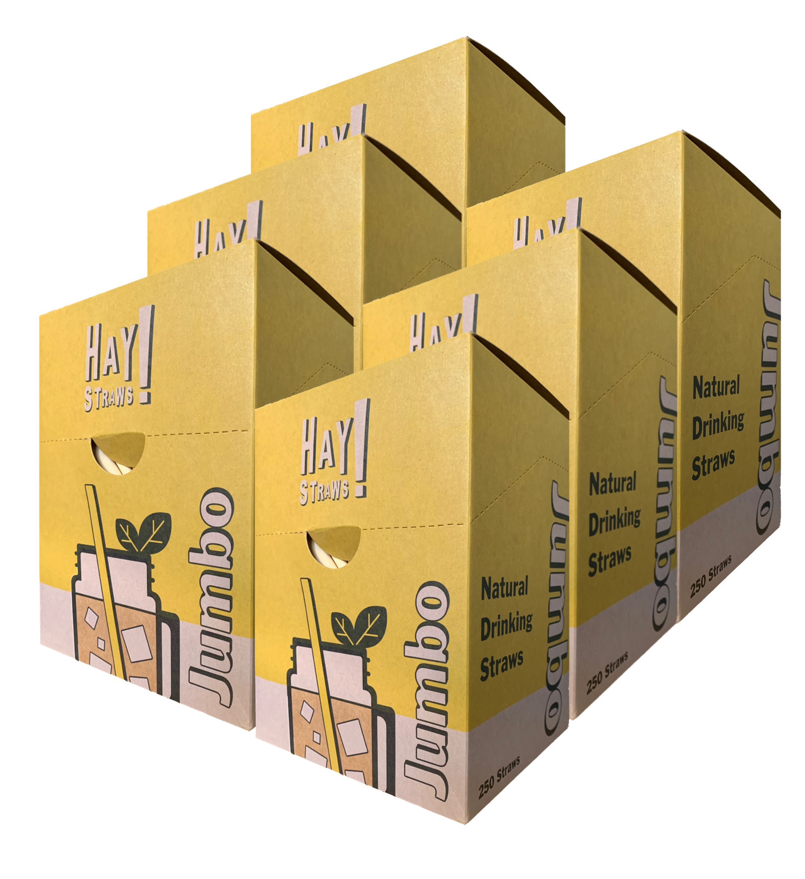 Jumbo Haystraws 1500 Reed Straws