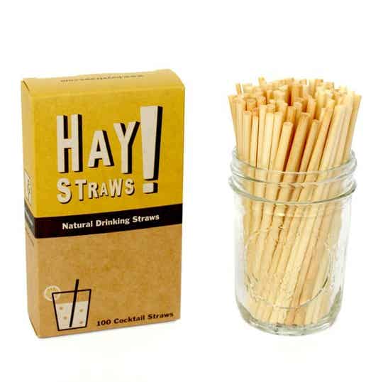 Cocktail Haystraws 100 Tarwe rietjes