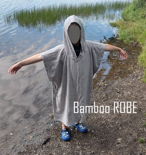 Childs Bamboo Changing Robe