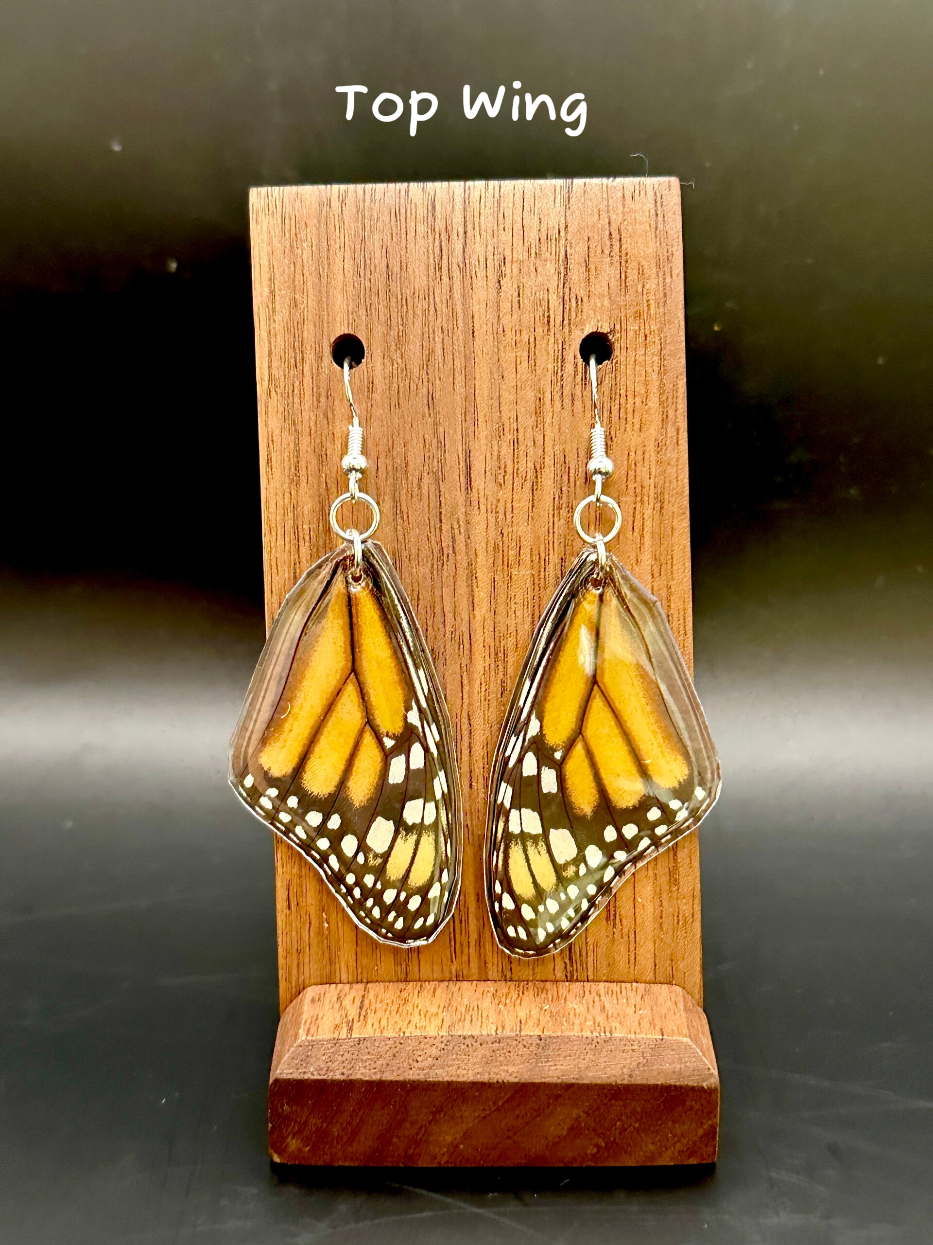 Monarch Wing Earrings