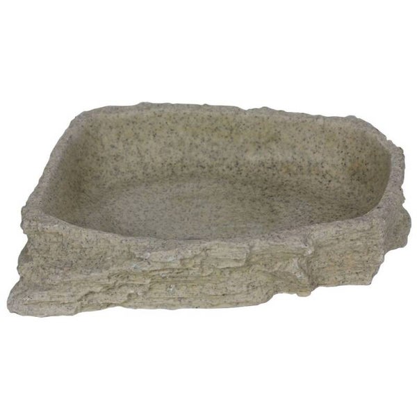 Stone Age Serie : Dish L (17.5x3.5x14cm)LXLXH