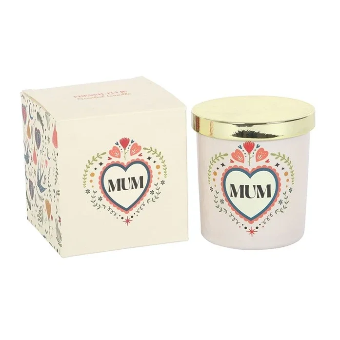 🌸 Bougie parfumée Tulipe Française – Édition Fête des Mères