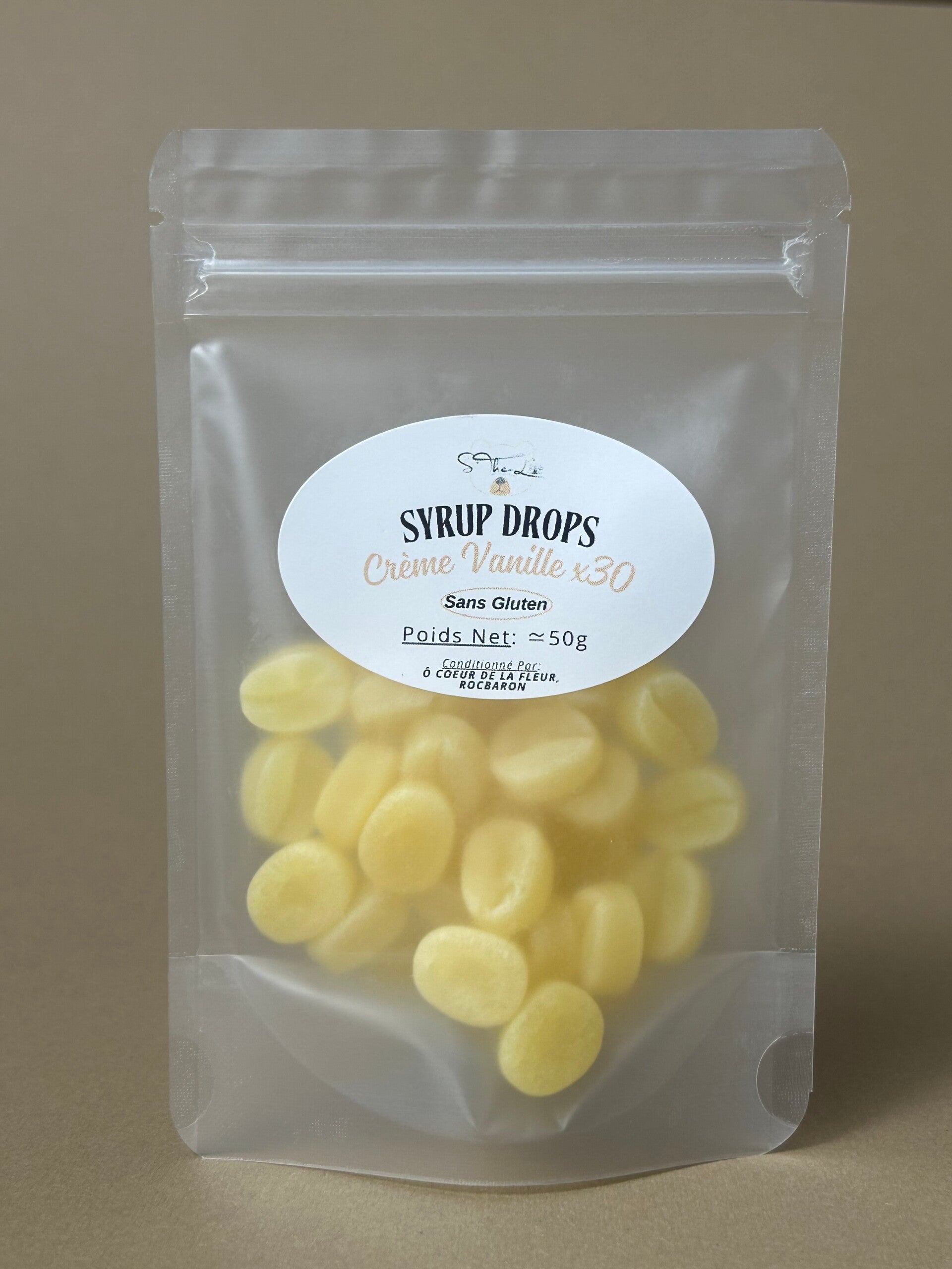 ☕ Syrup Drops Crème Vanille  Douceur veloutée & apaisement