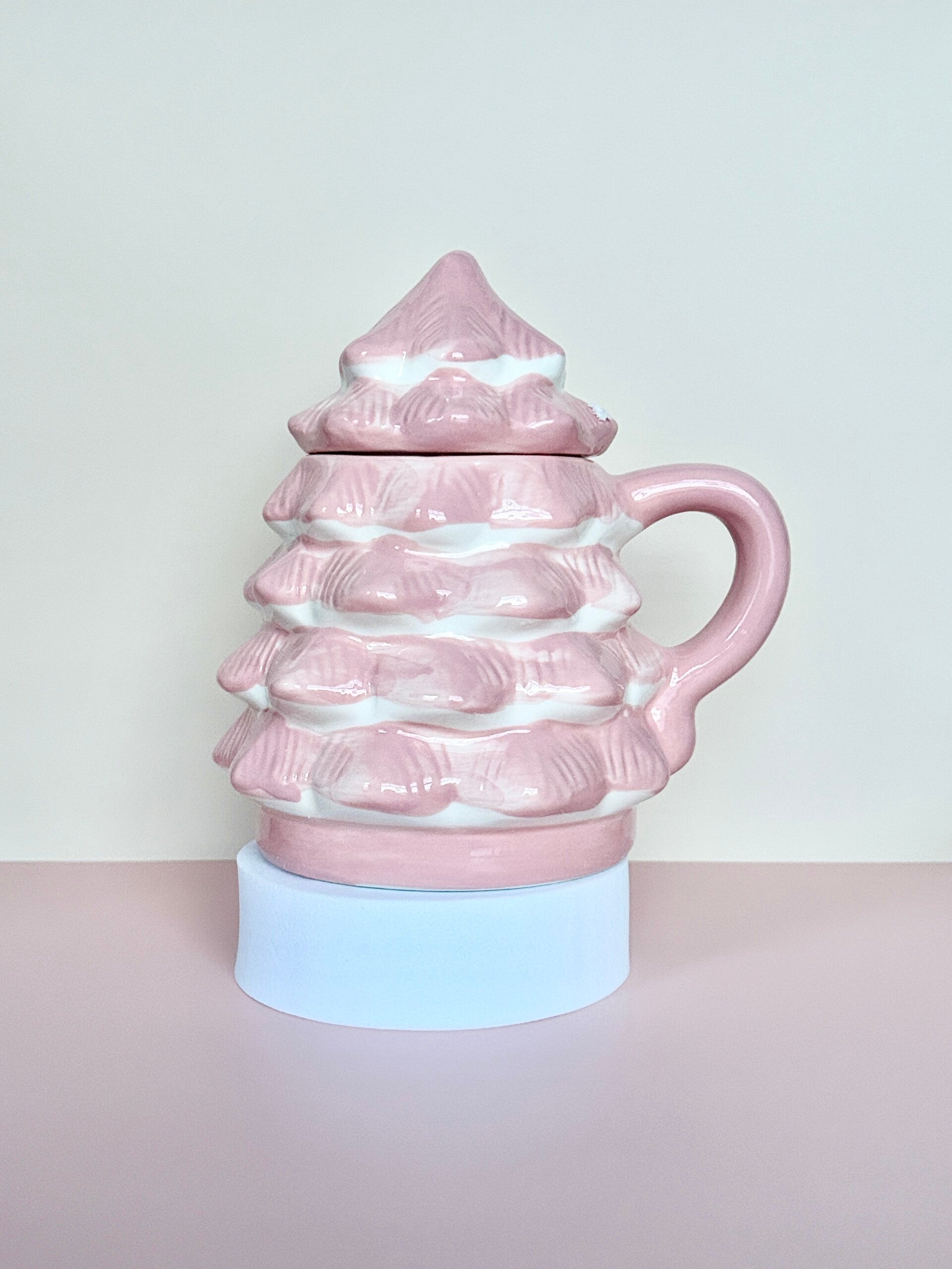 Mug Sapin rose 🎄  Douceur hivernale & magie prolongée