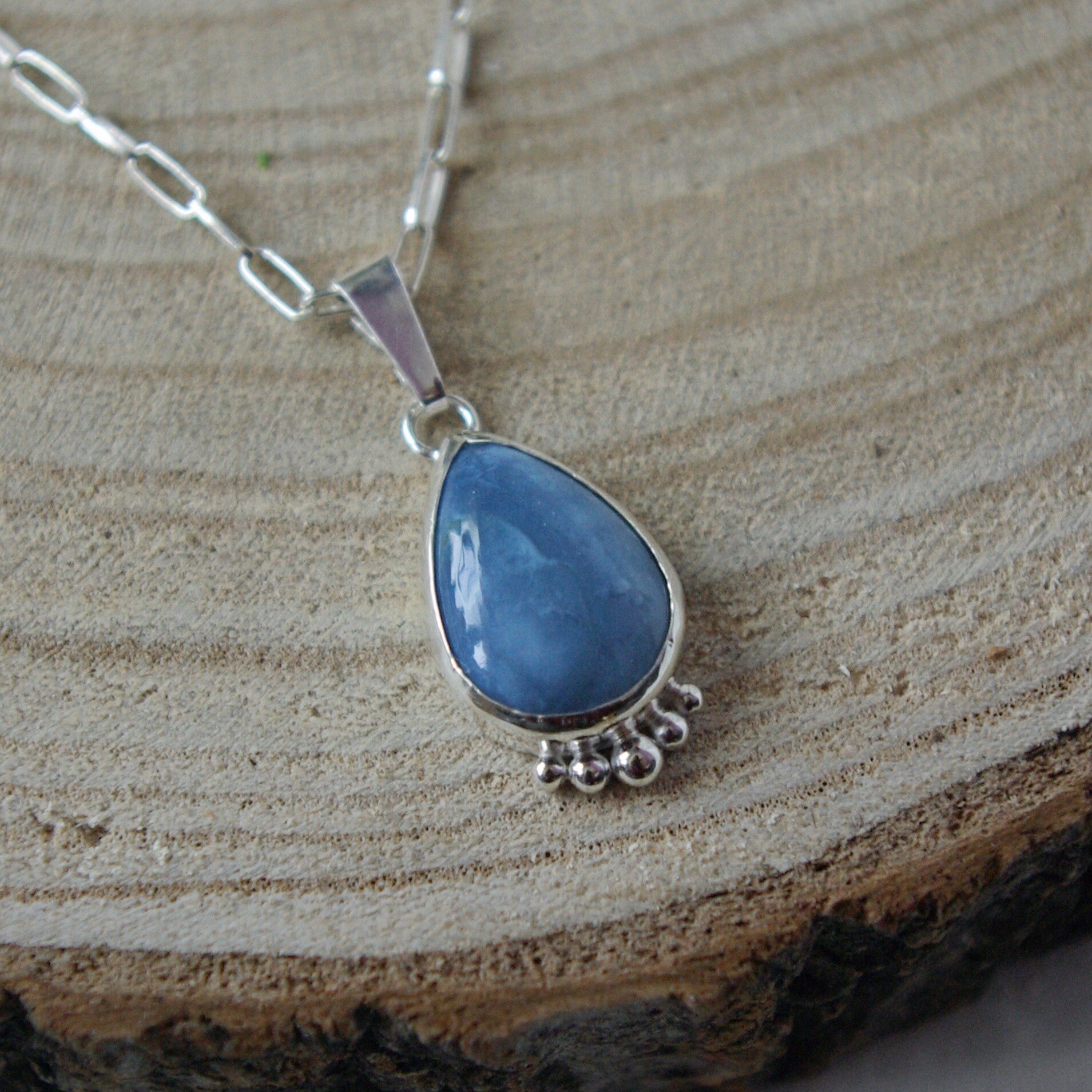 Blue Opal pendant