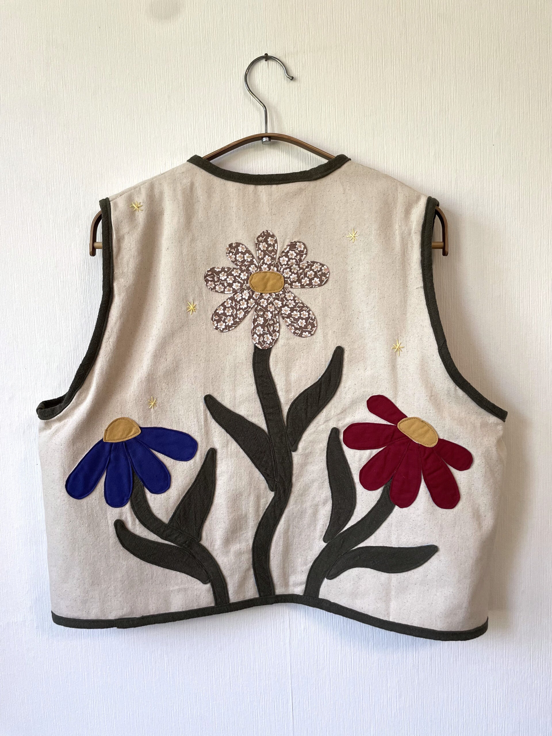Flower power - midzomer vest