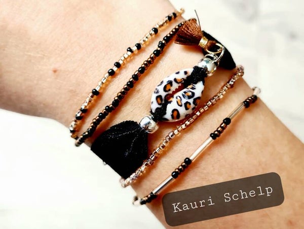 Kauri Schelp armbanden set