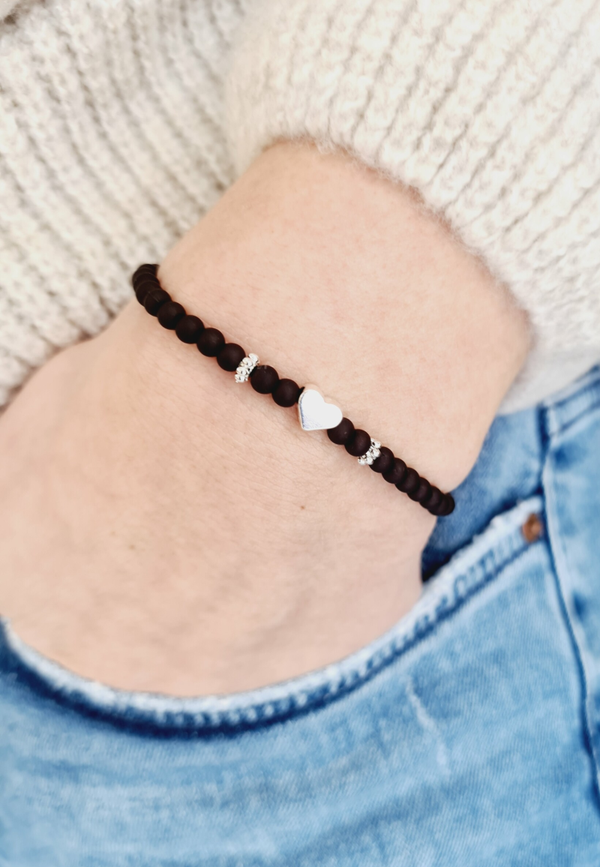 Armband - Silky zwart