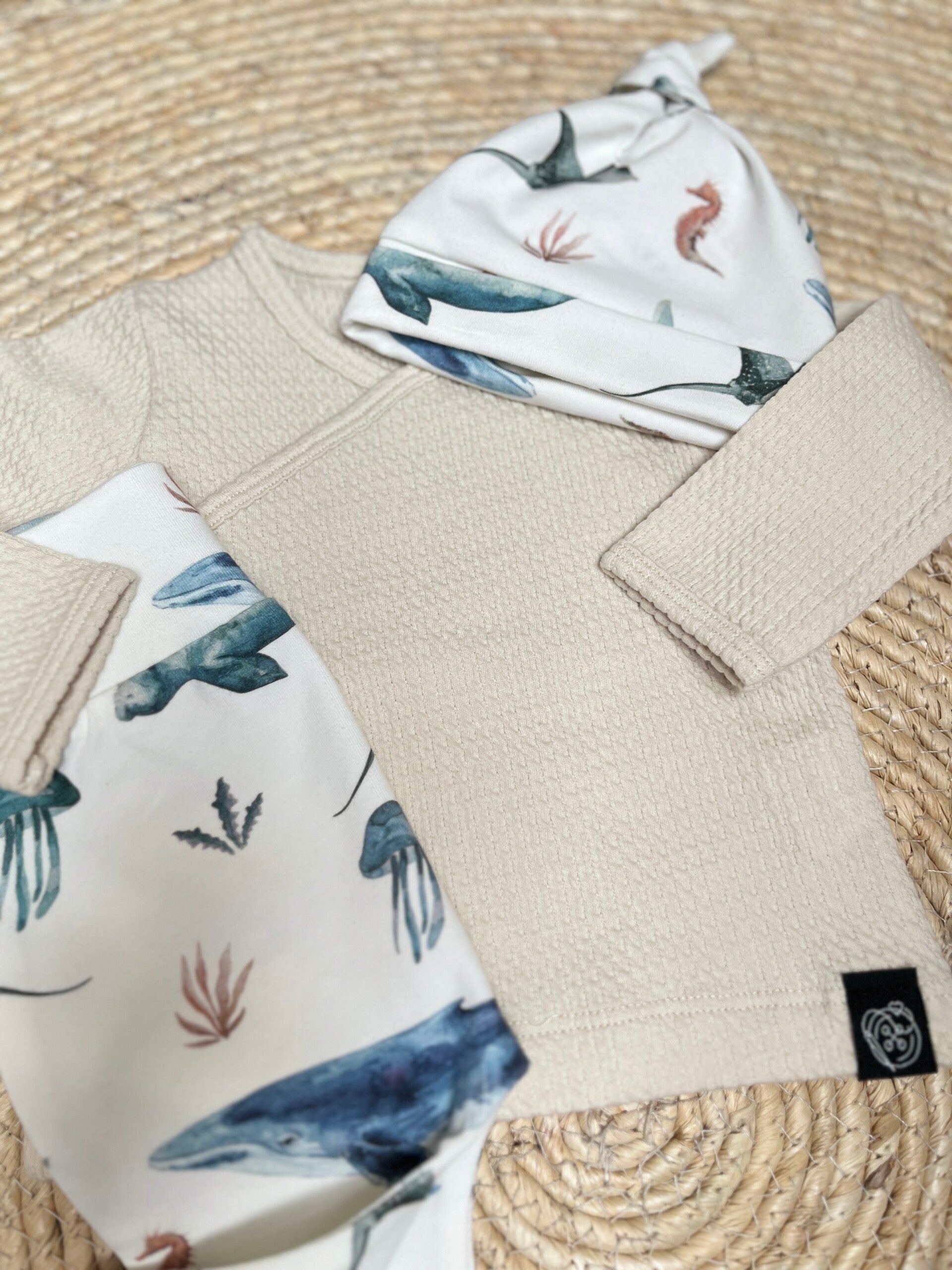 Overslagshirt - Kabel naturel