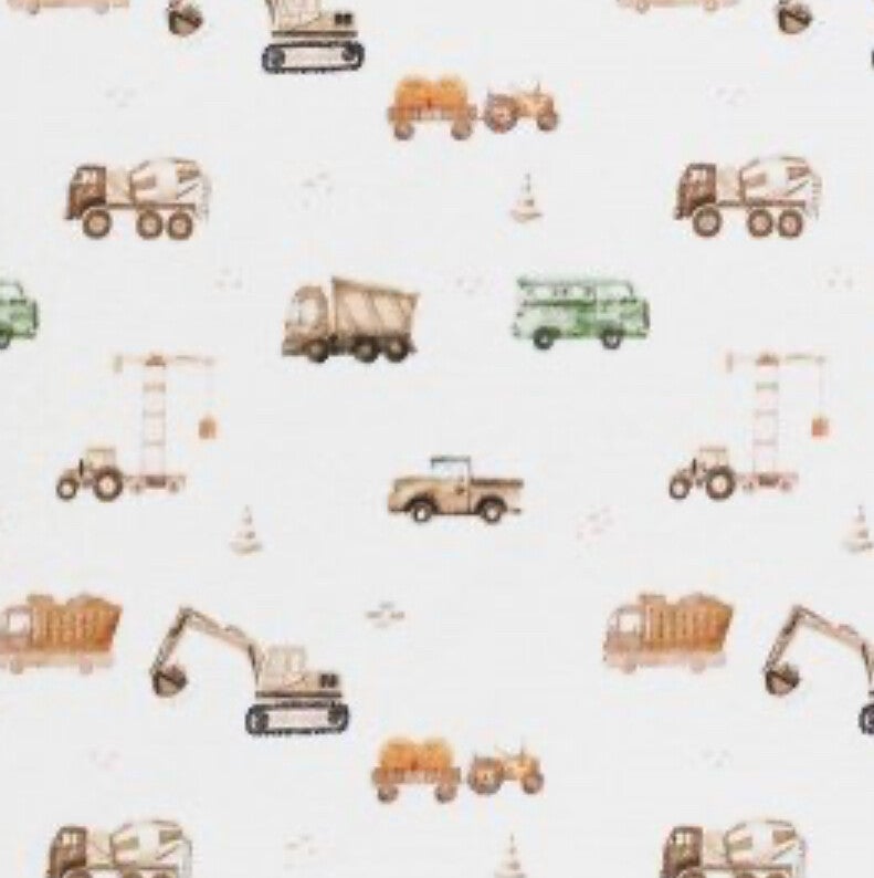 Broekje - bouwvoertuigen