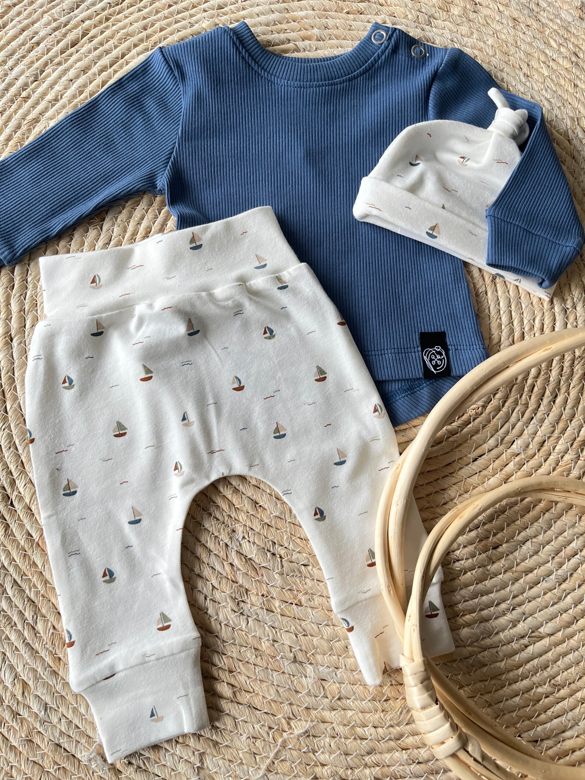 Broekje -  zeilboten off white