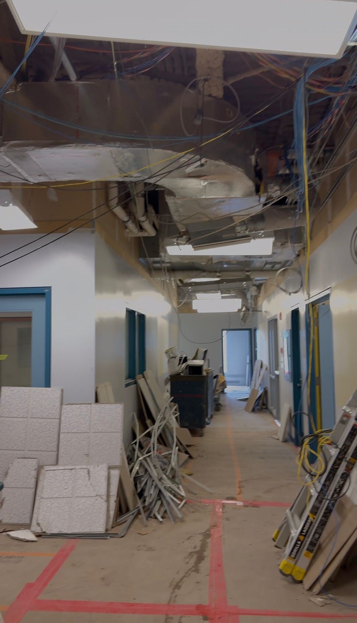 DEMOLITION AT HERZBERG LABORATORIES CARLETON UNIVERSITY