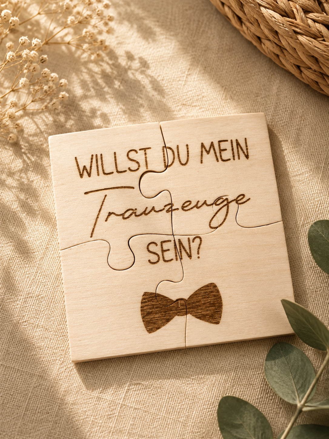 Puzzel - Willst du mein Trauzeuge sein?