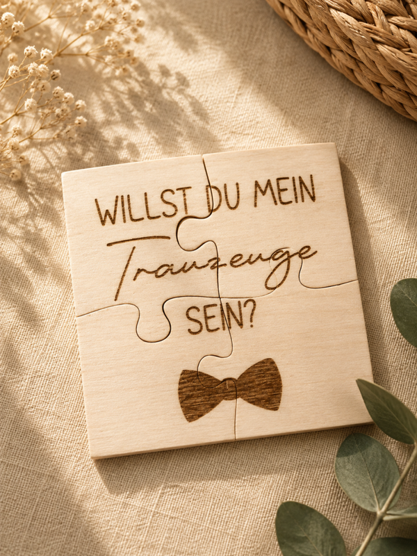 Puzzel - Willst du mein Trauzeuge sein?