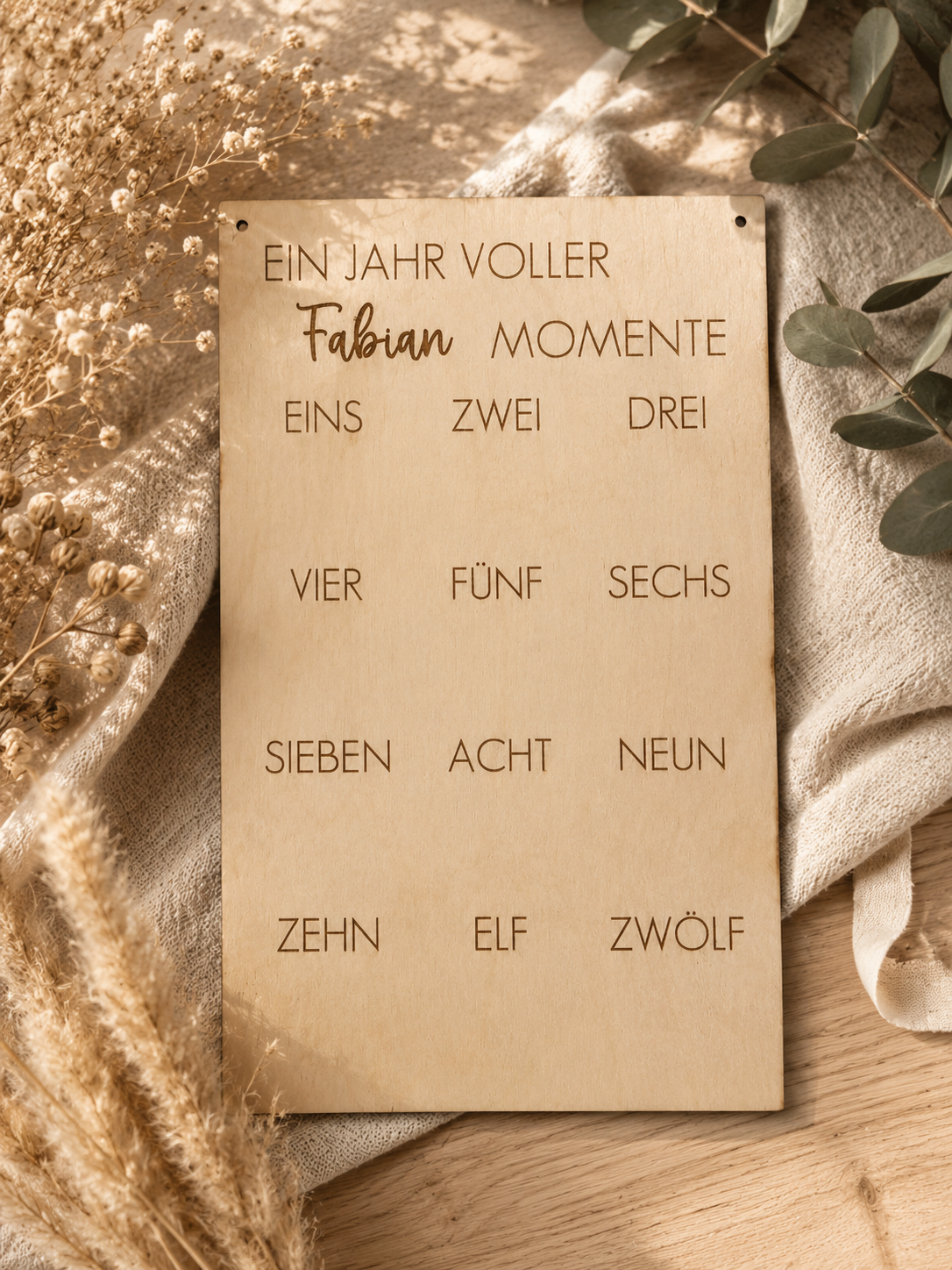 Bilderrahmen - Ein Jahr voller Momente