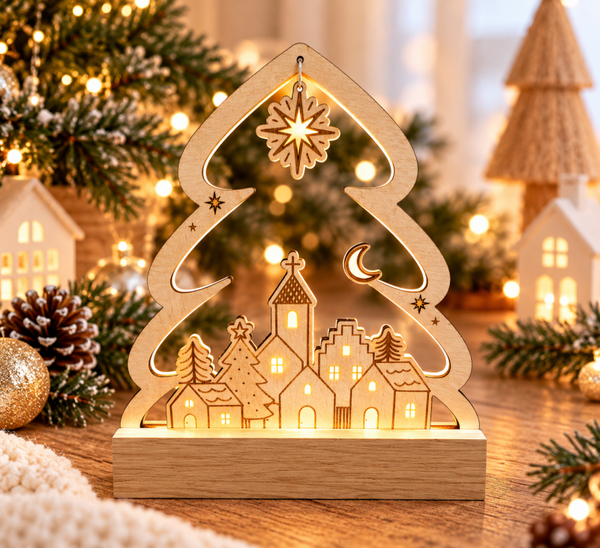Holzständer - Weihnachten