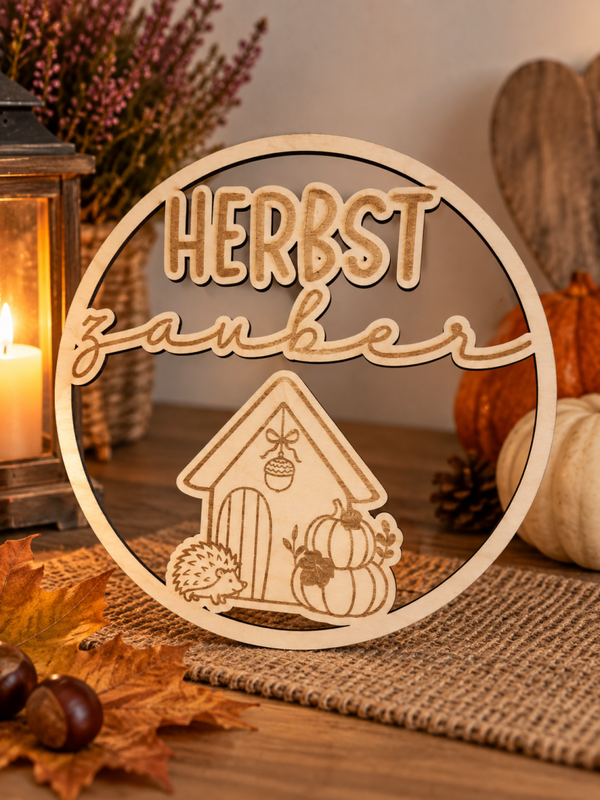 Schild - Herbst