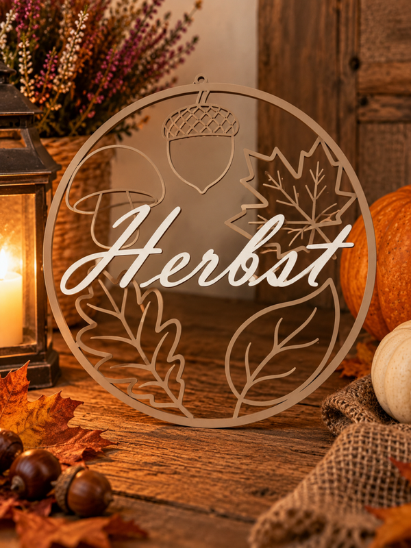 Schild - Herbst