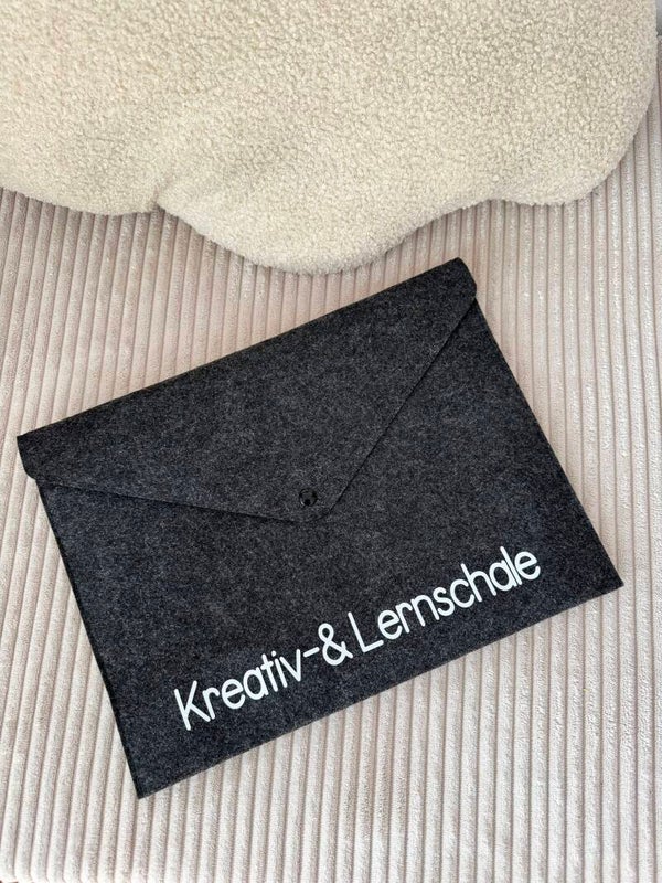 Kreativ - & Lernschale - Filzmappe