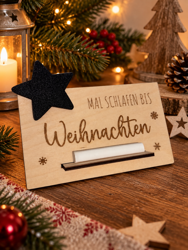 …. mal schlafen bis Weihnachten
