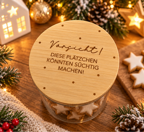 Glasdose - Weihnachten